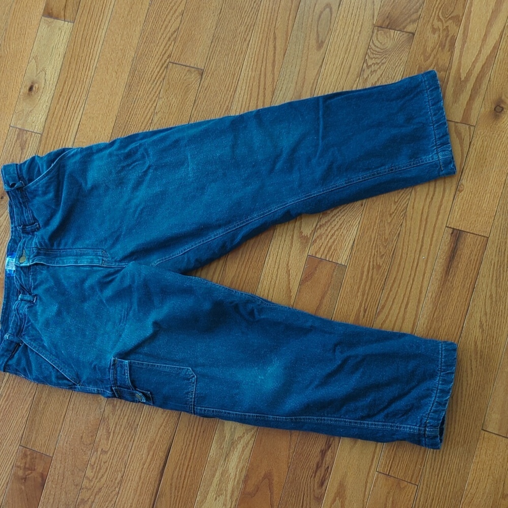 Fleece Lined Jeans 38S 38 Short Warm Outdoor Haband's Arctic Bear Outside